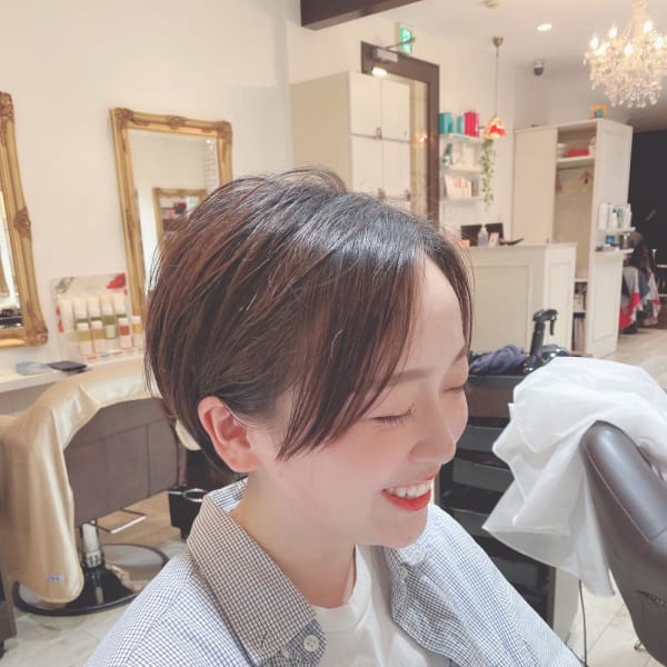 夏はショートで清潔感と可愛さUP