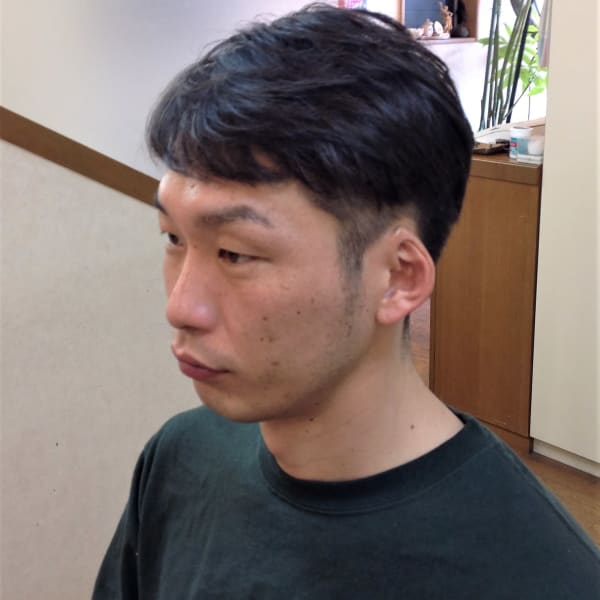 ビジネスマンヘアースタイル|ふじもとヘアーサロン