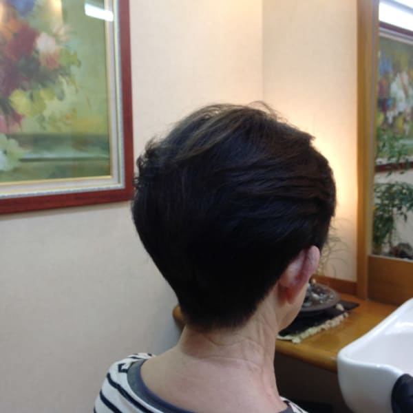 ふじもとヘアーサロン×ショート|ふじもとヘアーサロン
