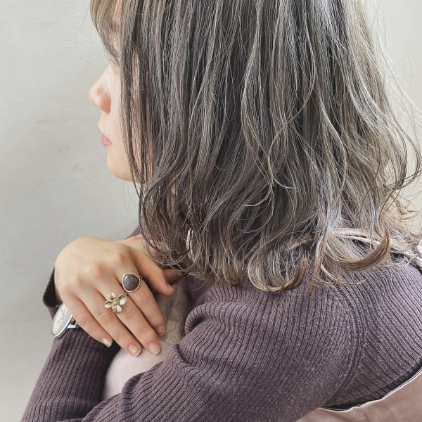 hair salon PAcuTA×ミディアム|hair salon PAcuTA