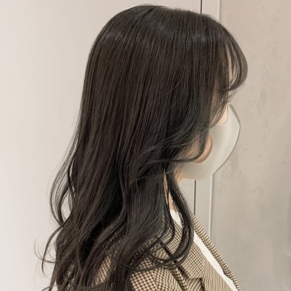 【YOKE】シアーグレー就活OK透明感カラーヨシンモリ韓国