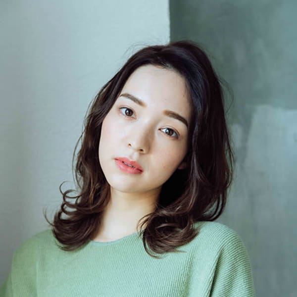 かきあげウェーブロブ|清澄白河 美容院 FORM FOLLOWS FUNCTION