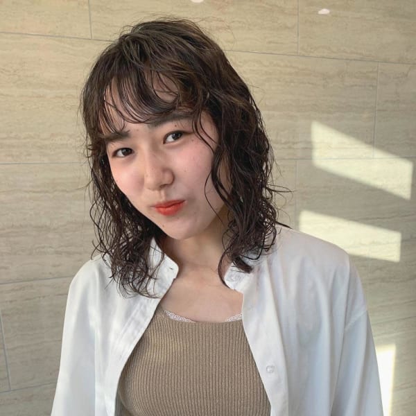 ウルフパーマ/レイヤーパーマ/naomi