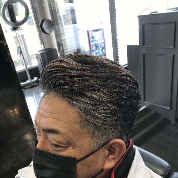 サイドツーブロックショート