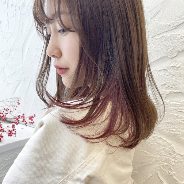 hair salon PAcuTA×ミディアム|hair salon PAcuTA