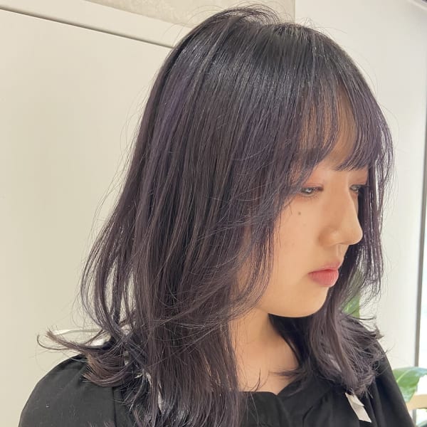 【YOKE】ラベージュラベンダーグレージュカラー