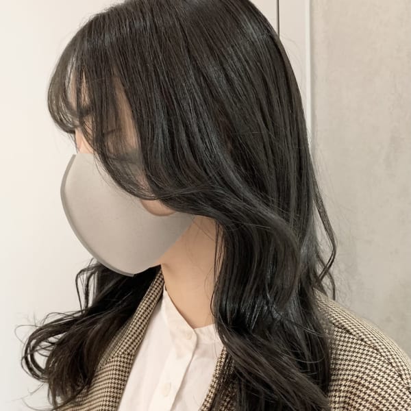 シアーカラー就活OK地毛風透明感カラーヨシンモリ韓国