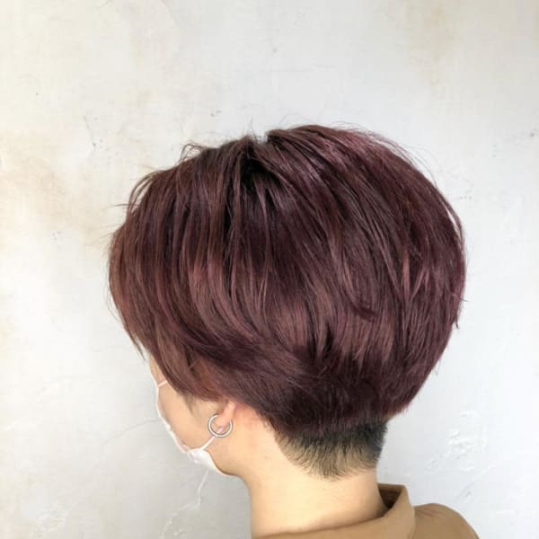 【Reir吉祥寺】*マニッシュショート+ラベンダーブラウン*