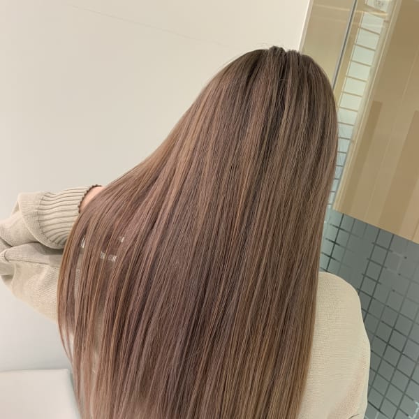 ブリーチ毛縮毛矯正