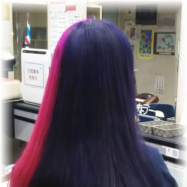 ヘアサロンハラダ×ロングカラー