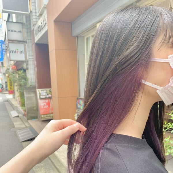 オススメ順 カット レッド ピンク ロングの髪型 ヘアスタイル 楽天ビューティ