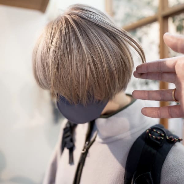 《中目黒サロンe's》人気ミルクティ×マッシュ【Genta】