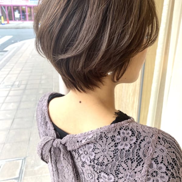 トップふんわりショート|トリートヘアデザイン海浜幕張店