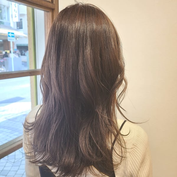 艶感たっぷりラベージュ|hair's ROSSO