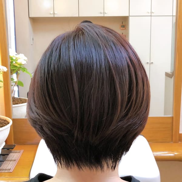 ショートヘア|ふじもとヘアーサロン