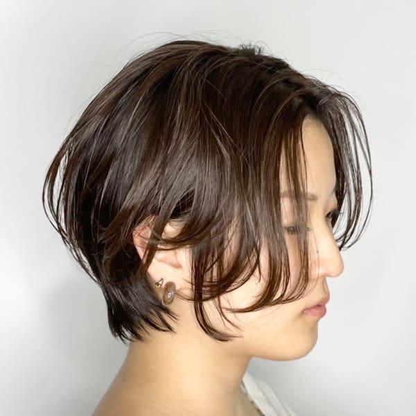 ハンサムショート(グラデーション)