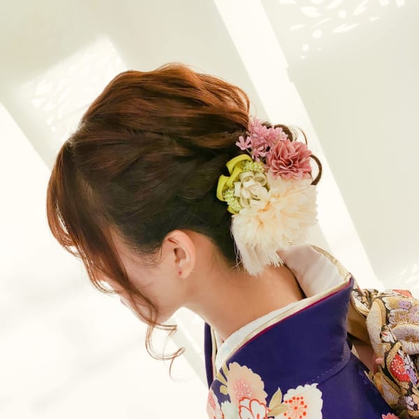 華やか振袖着付けセット