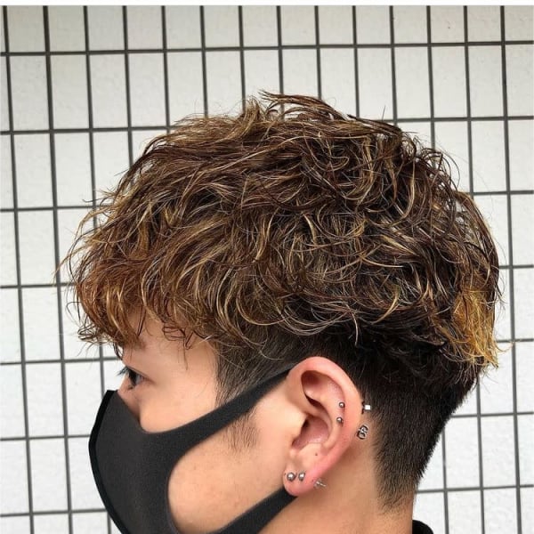 メンズパーマ【スタジオアルファプラス日暮里】