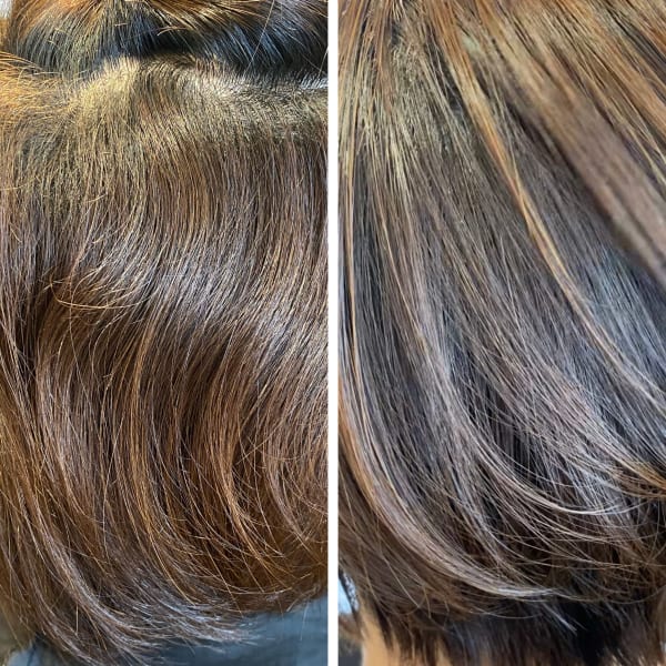 40代女性・軽度のくせ毛のお客様