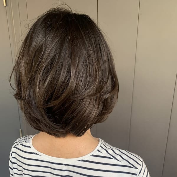 上品ミディアムボブ|ACT JAPAN GRAND EAST