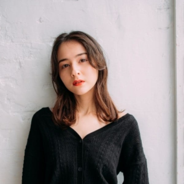 センターわけいまっぽスタイル