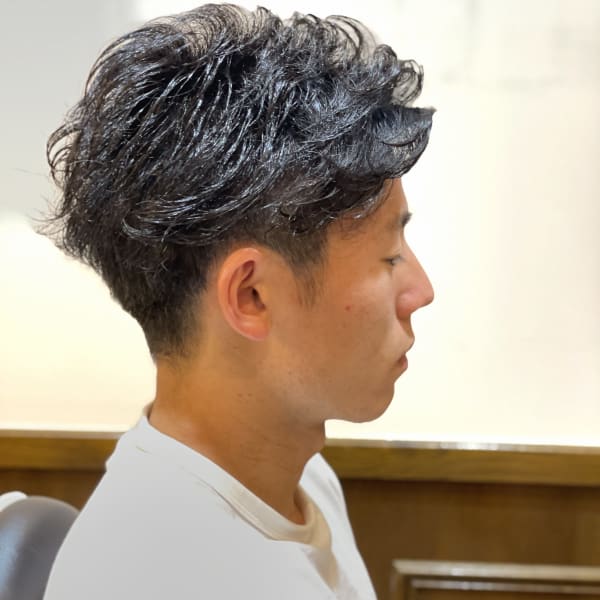 ビジネススタイル+パーマ