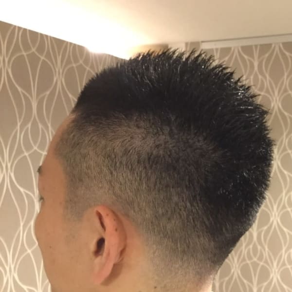 好印象！ソフトモヒカン[田町]<理容室>