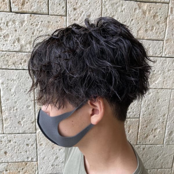 ☆波打ちパーマ☆マッシュver.