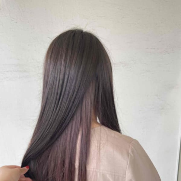 シアーパープルインナーカラー|SARA Beauty Sight 古賀店