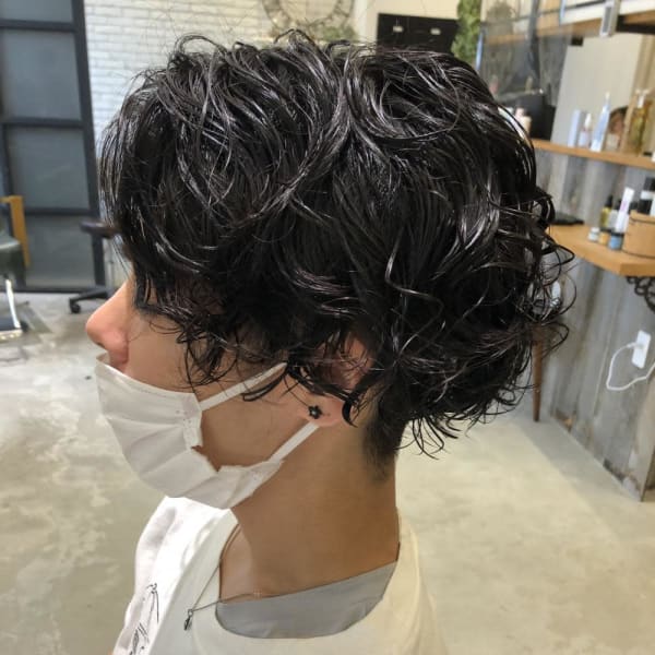 メンズパーマ|SOHO hair & botanical 大橋店