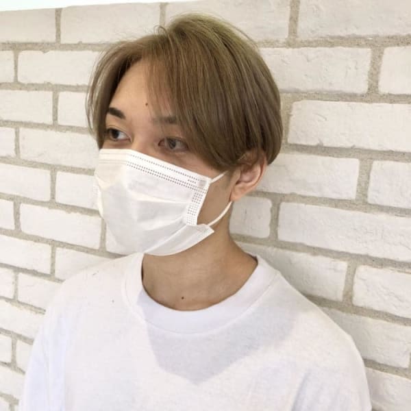 Wカラーで作るベージュカラー Ash十日市場店