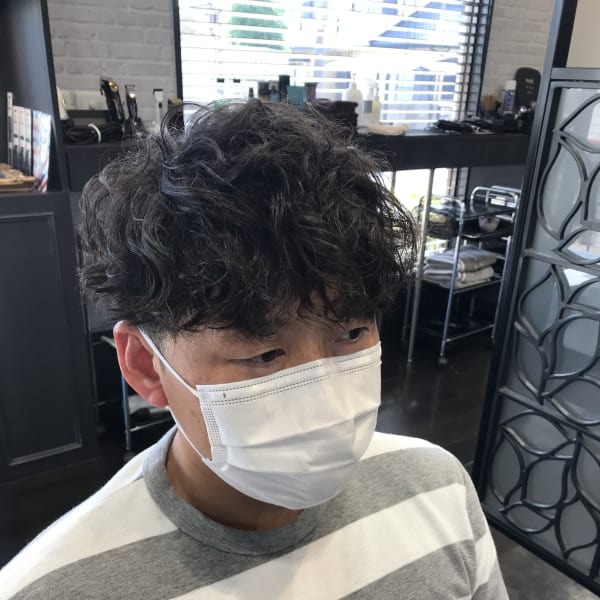 スパイラルパーマ