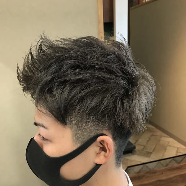 スパイキーアッシュショート