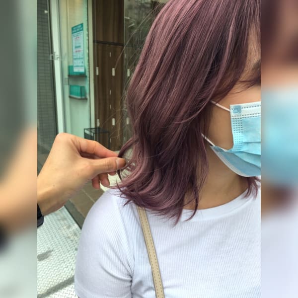 【イルミナカラー】学生さんに人気のピンクラベンダー