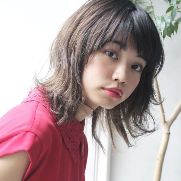 ゆるふわ外ハネレイヤーミディアム☆|felicita hair-design 緑地公園店