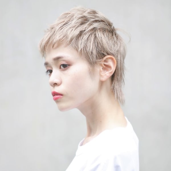 外国人風ブロンドショート☆