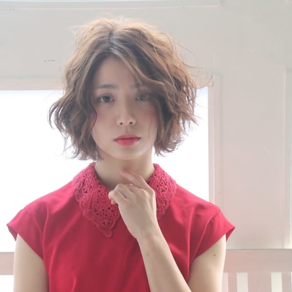 ゆるふわナチュラルボブ☆|felicita hair-design 緑地公園店