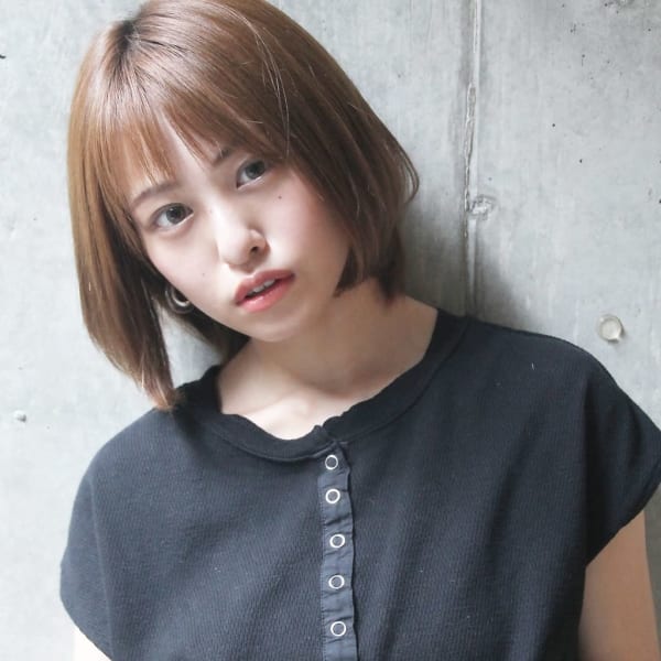 お手入れ簡単☆ワンカールボブ☆|felicita hair-design 緑地公園店