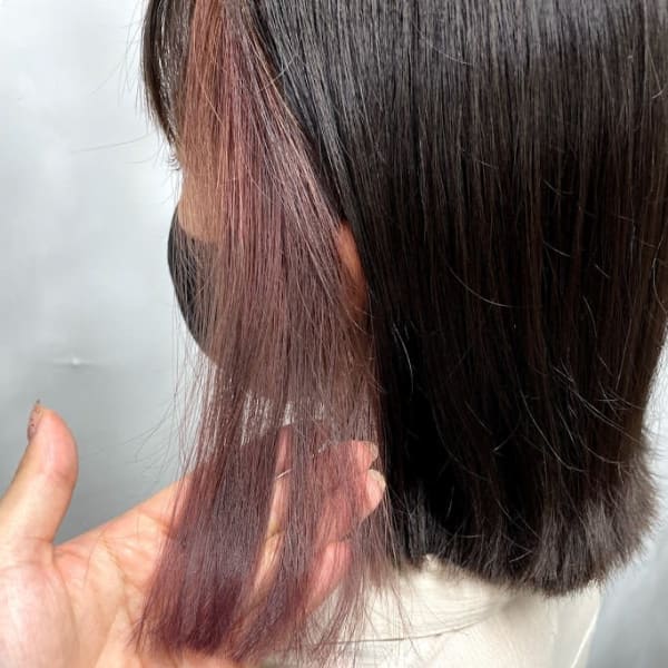 【liko三軒茶屋 莉子】インナーカラー×モーヴバイオレット