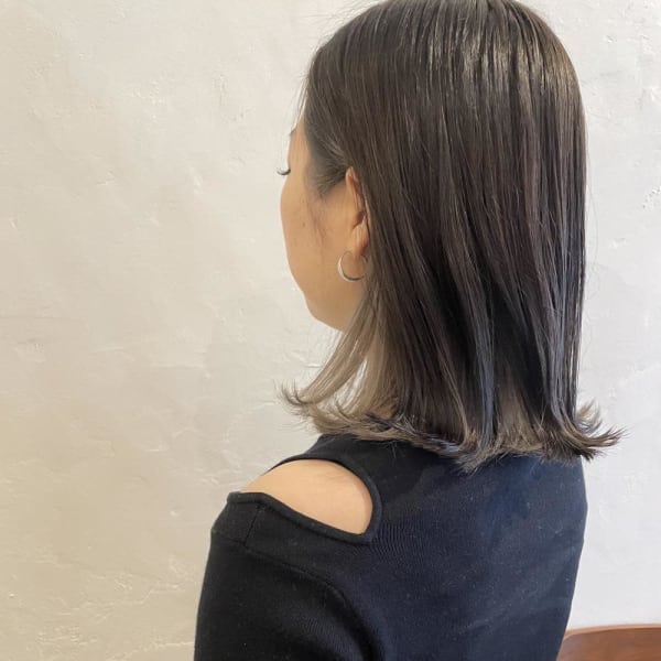 〜ホワイトインナーカラーでおしゃれに気分転換♪〜