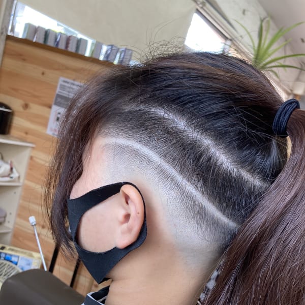 レディース刈り上げ