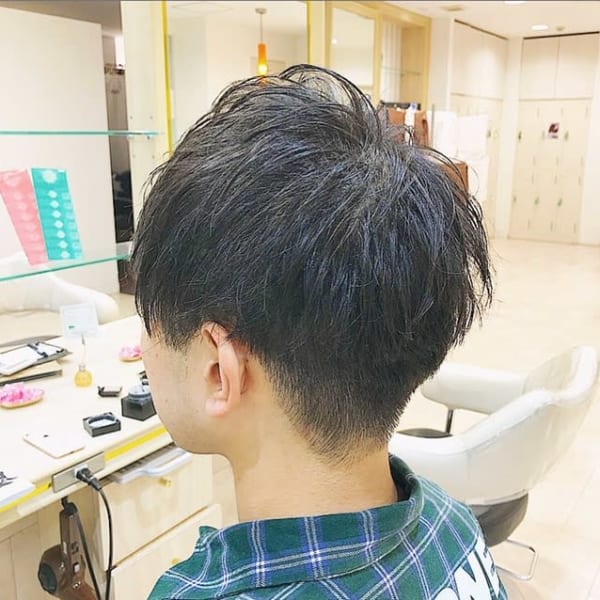 刈り上げマッシュ