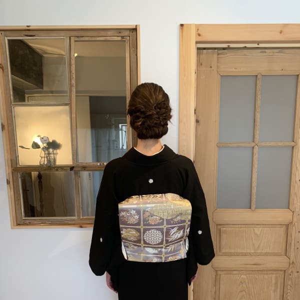 留袖ヘアアレンジ