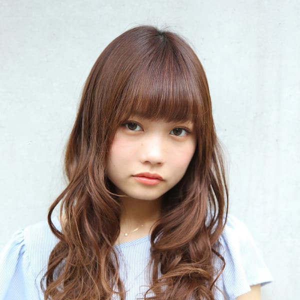 しっかりウェーブヘアはデジタルパーマで