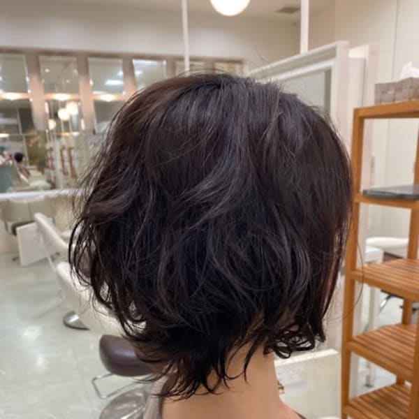 ゆるふわレイヤーボブ|BEES センター北店