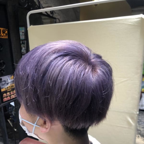 〈色落ちはシルバーっぽく〉シルバーラベンダー