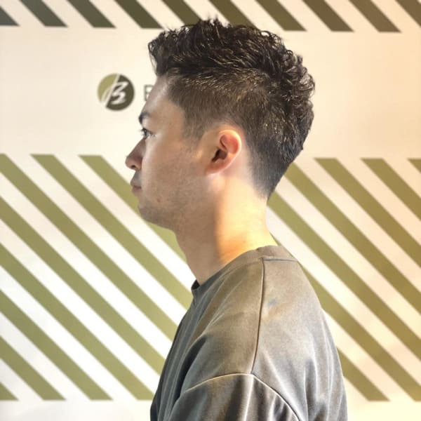 大人のアイロンパーマスタイル【BARBER-BAR】