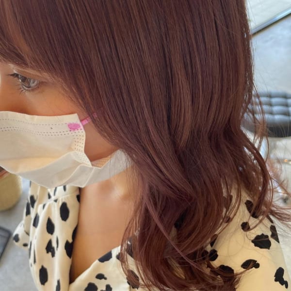 【CHESTER】ピンクブラウン くすみカラー
