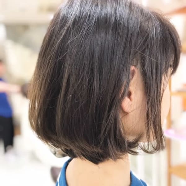 乾かすだけでまとまるショートボブ|BEES センター北店