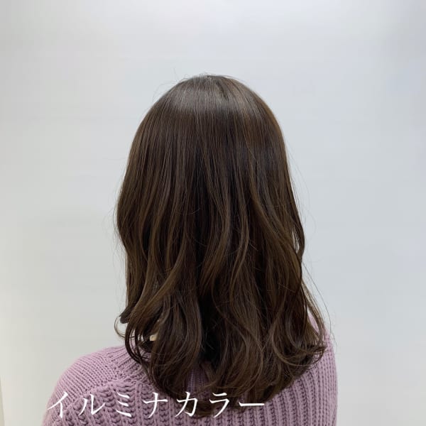 艶髪イルミナカラー（アッシュ系）